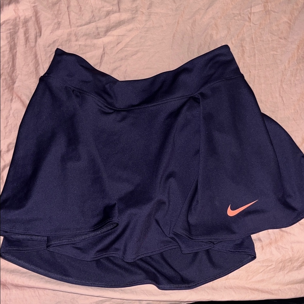 Nike Women's Dark Purple Skater Tennis Skort Skirt (with shorts attached)